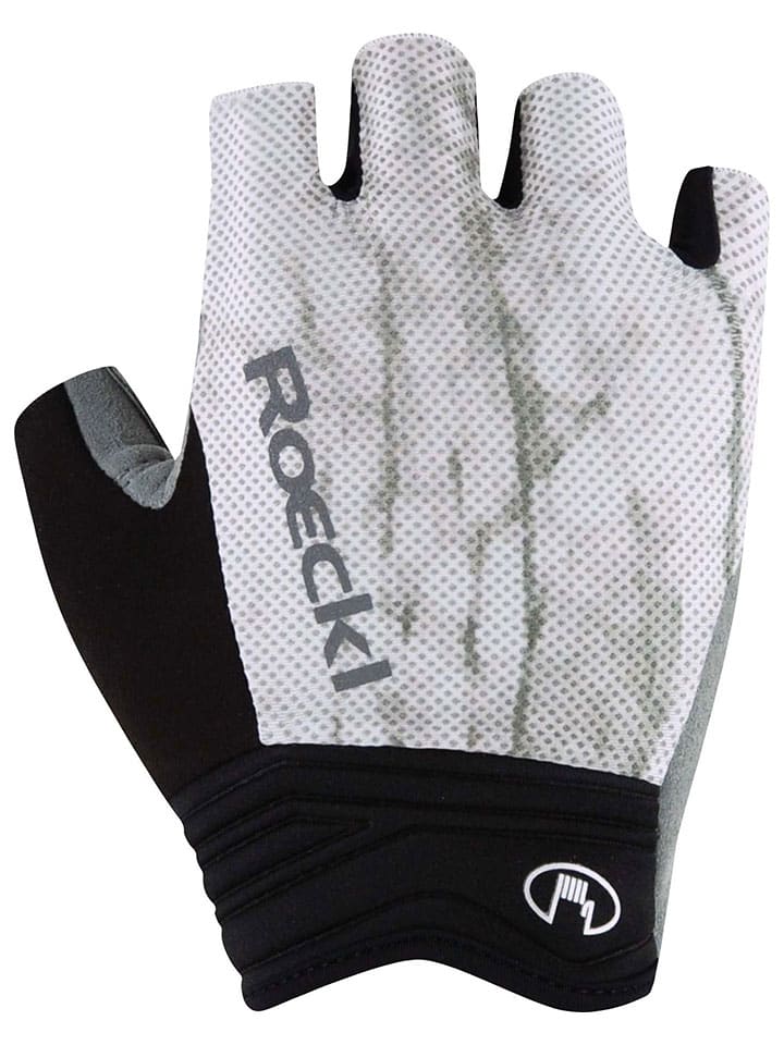 Rukavice Roeckl SPORTS Weiß/ Schwarz 751209