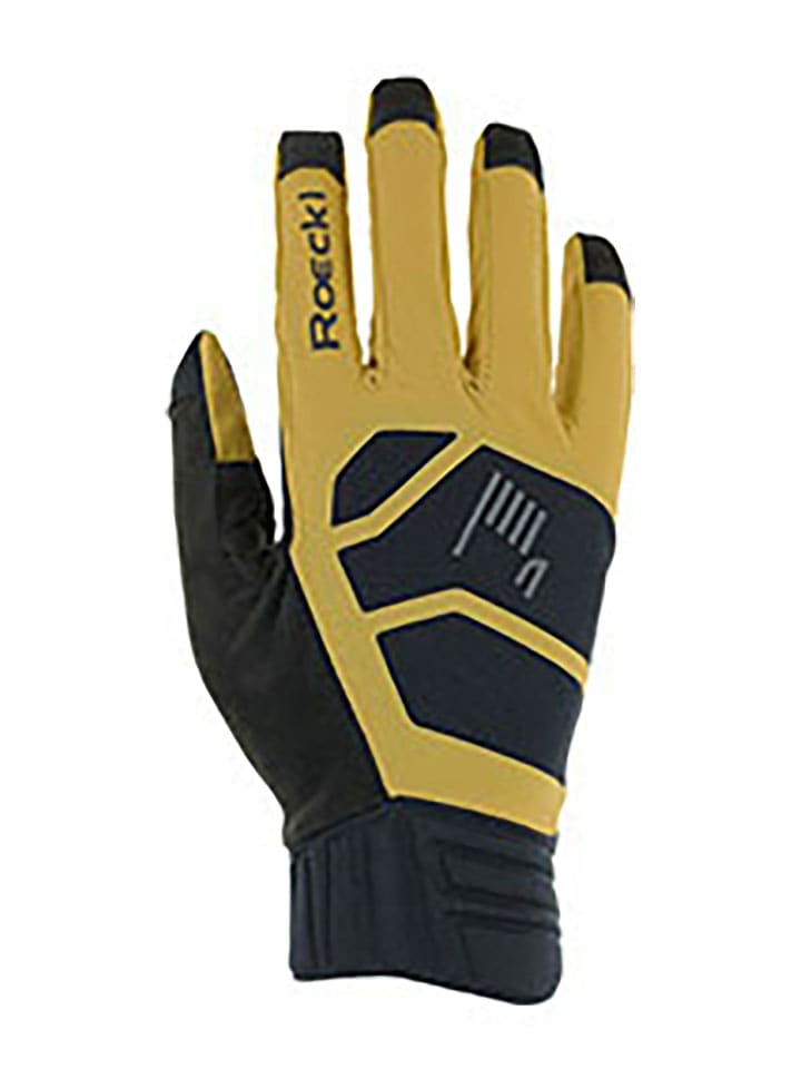 Rukavice Roeckl SPORTS Schwarz/ Gelb 9302328