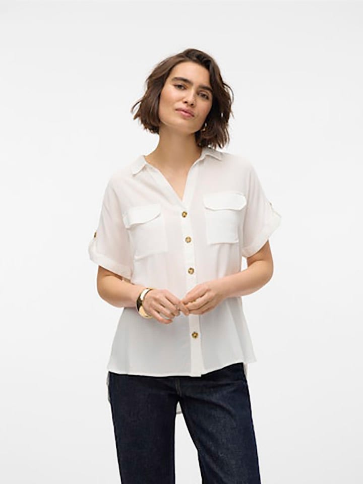 Košile Vero Moda Weiß 560949