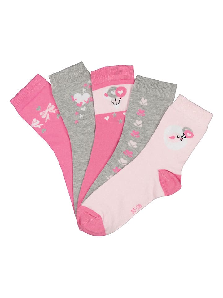 Ponožky SPM Rosa/ Grau 626431