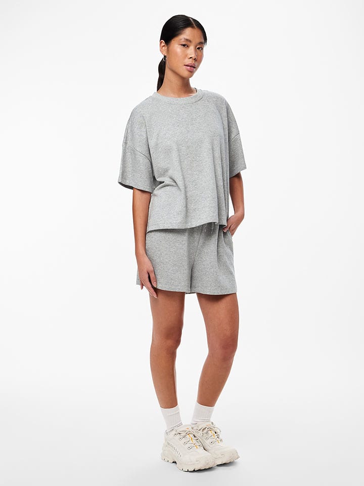 Tričko Pieces Grau 3261455 Shirt "Chilli" in Grau - 2