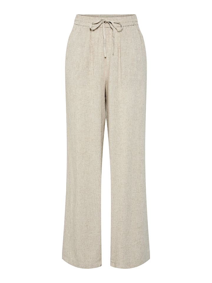 Nohavice Pieces Sand 2135007 Hose "Pia" in Sand - 6