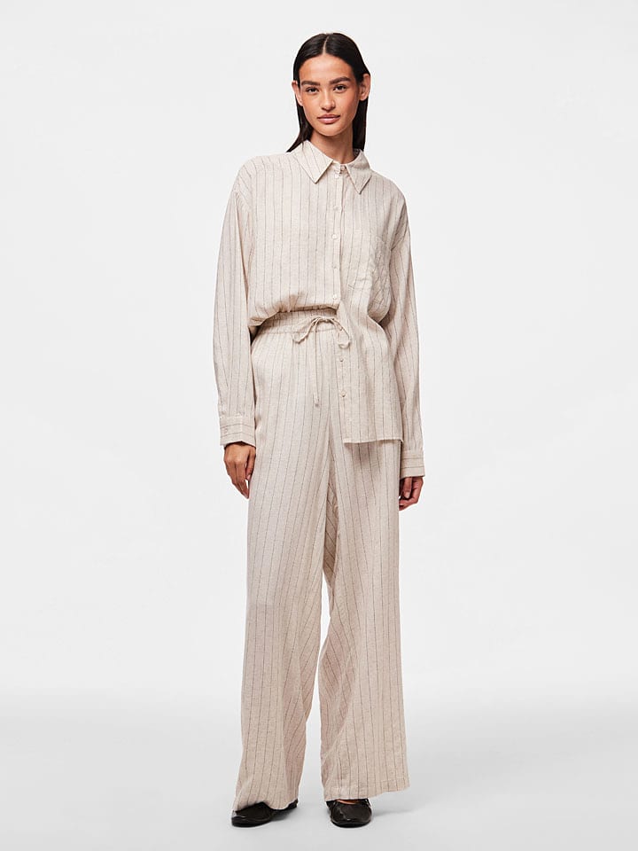 Nohavice Pieces Sand 3486928 Hose "Pia" in Sand - 3