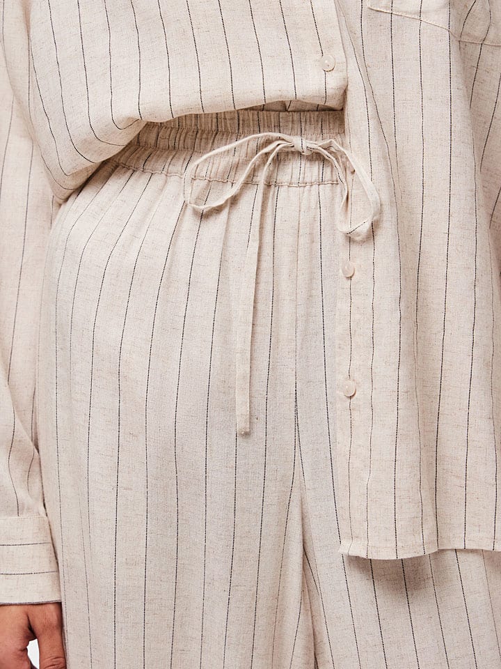 Nohavice Pieces Sand 3486928 Hose "Pia" in Sand - 4