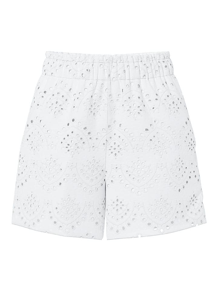Kraťasy Pieces Weiß 911503 Shorts "Vilde" in Weiß - 6