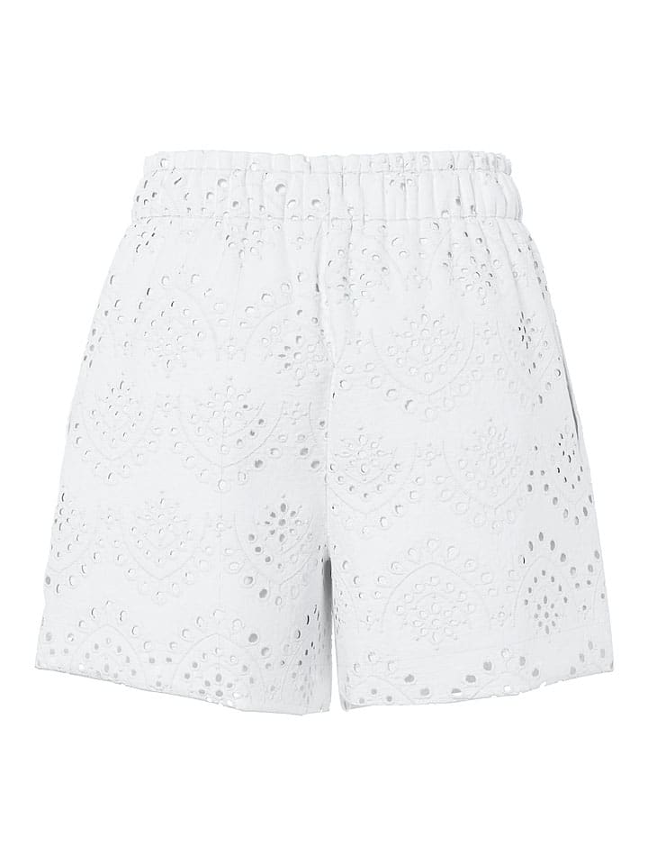 Kraťasy Pieces Weiß 911503 Shorts "Vilde" in Weiß - 7