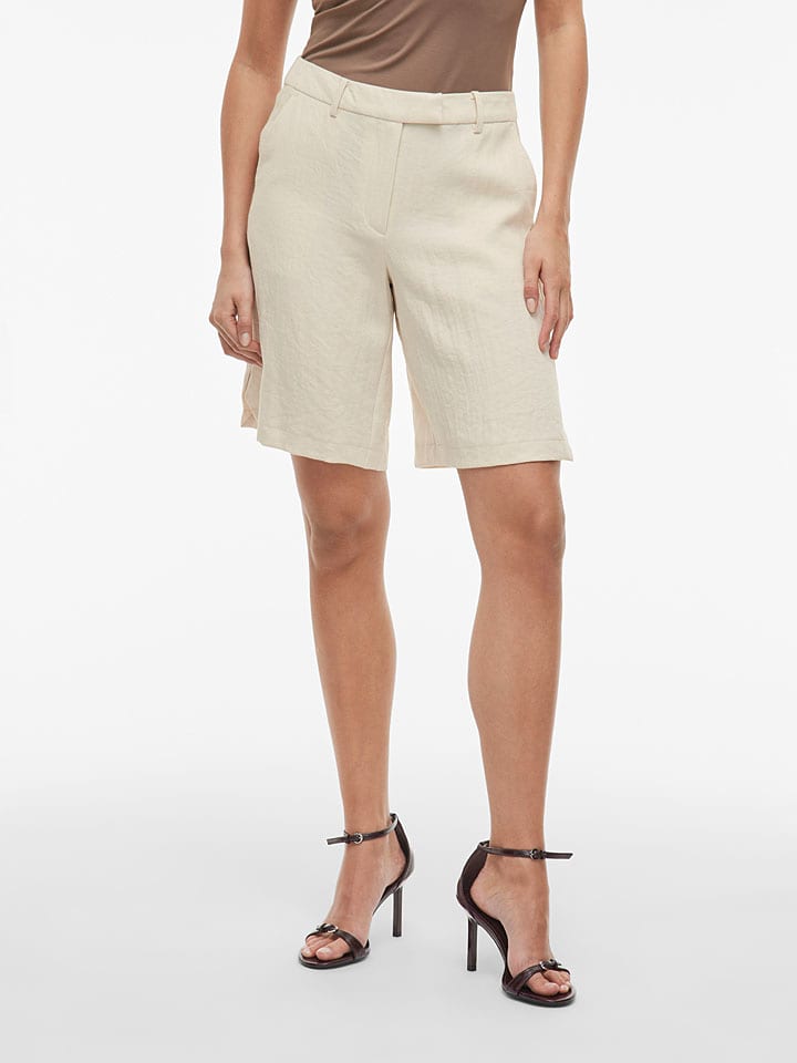 Kraťasy Vila Creme 2590793 Bermudas "Flea" in Creme - 2
