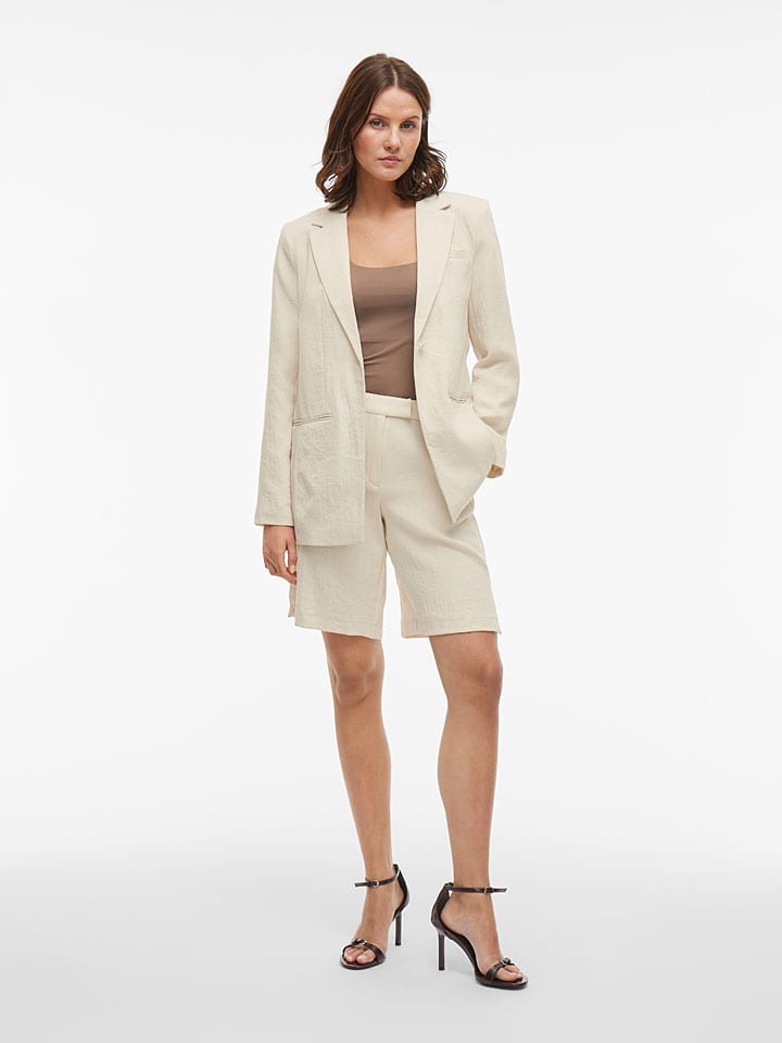 Kraťasy Vila Creme 2590793 Bermudas "Flea" in Creme - 5