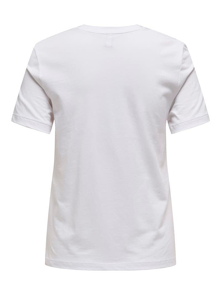 Tričko ONLY Weiß 9983857 Shirt in Weiß - 3