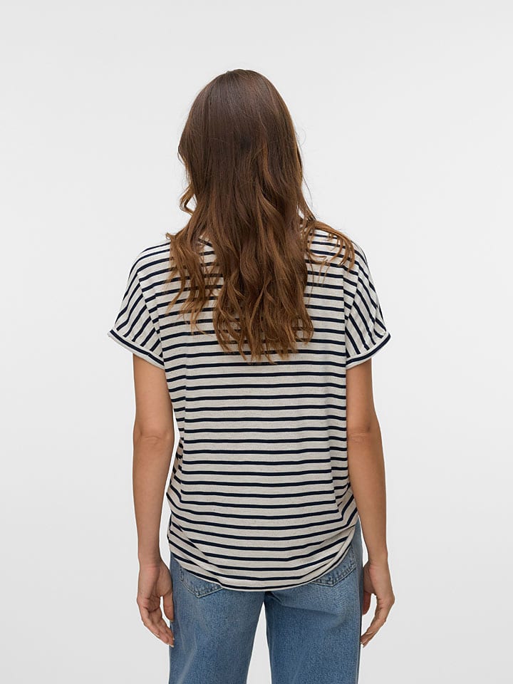 Tričko Vero Moda Creme 9038798 Shirt in Creme - 2