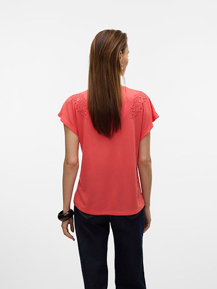 Tričko Vero Moda Koralle 6795181 Shirt in Koralle - 3