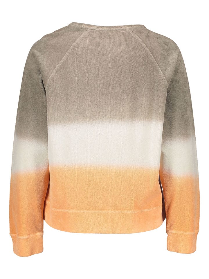 Mikina Juvia Taupe/ Creme/ Orange 7574672 Sweatshirt in Taupe/ Creme/ Orange - 2