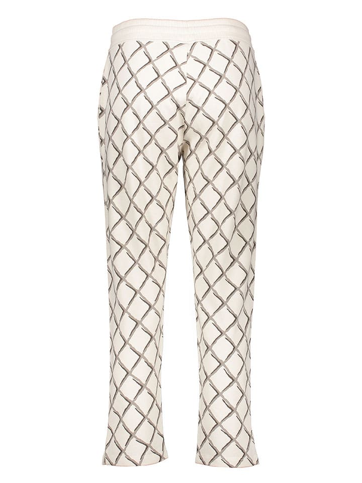 Juvia Creme/ Taupe 7137330 Pyjama-Hose in Creme/ Taupe - 2