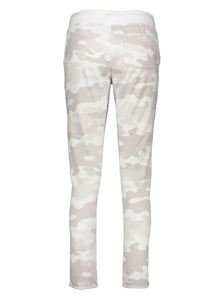 Juvia Hellgrau/ Weiß 8534184 Pyjama-Hose in Hellgrau/ Weiß - 2