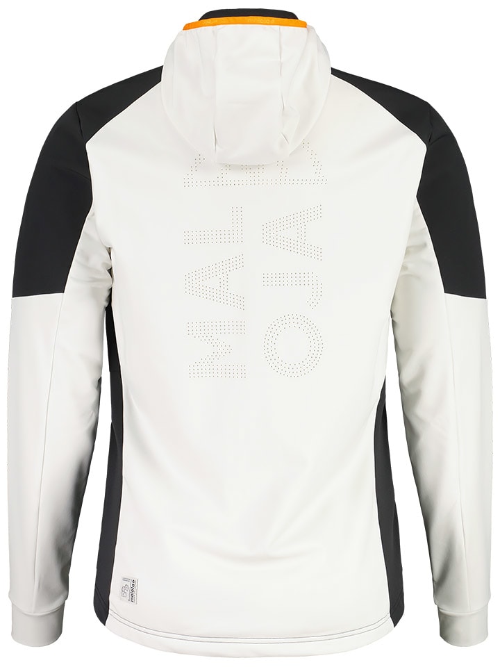 Bunda Maloja Schwarz/ Weiß 2772965 Hybridjacke "AuerhahnM" in Schwarz/ Weiß - 2