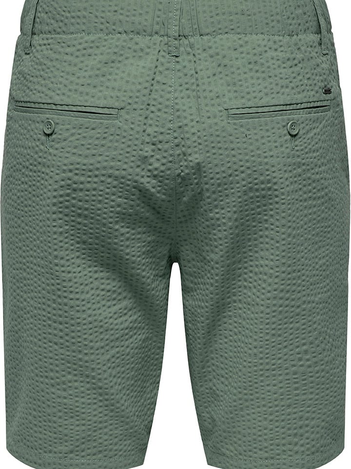 Kraťasy ONLY & SONS Grün 253876 Shorts in Grün - 2