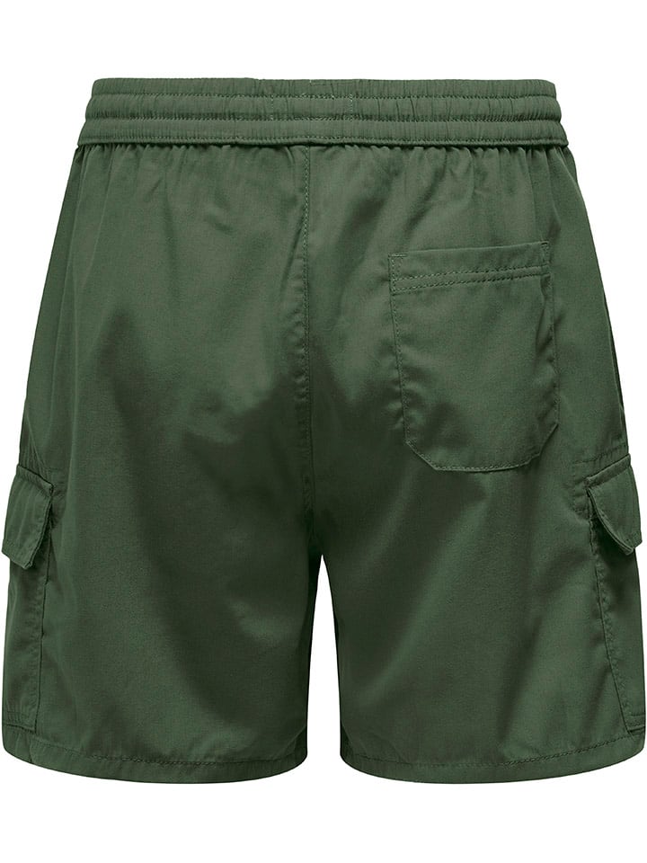 Kraťasy ONLY & SONS Grün 1926678 Shorts in Grün - 6