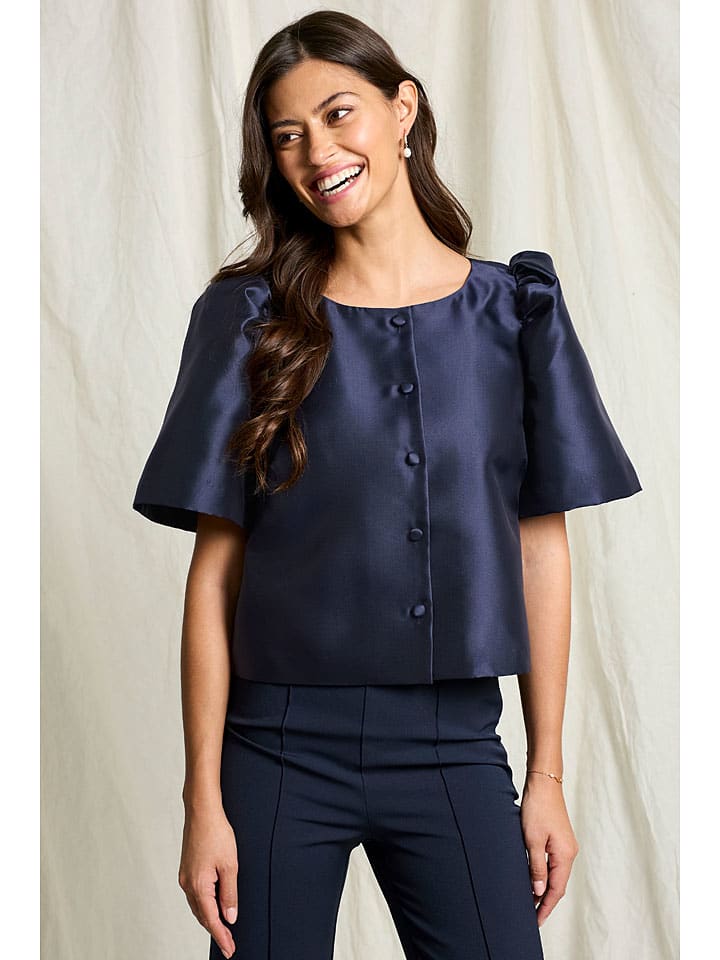 Joelle Dunkelblau 5067111 Bluse in Dunkelblau - 3