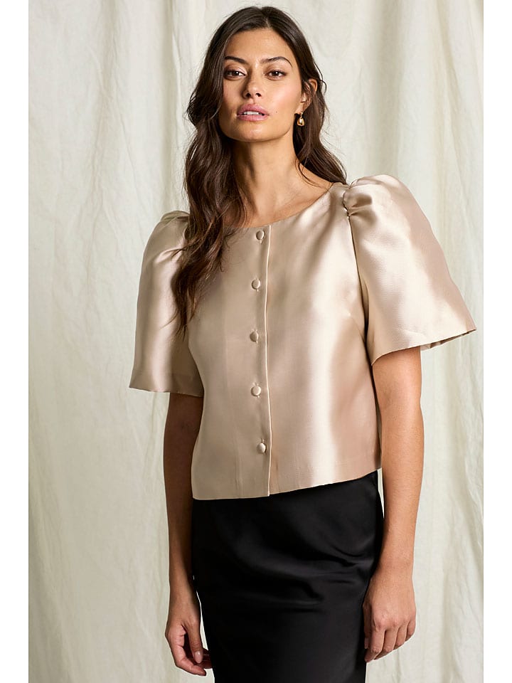 Joelle Beige 6429049 Bluse in Beige - 3