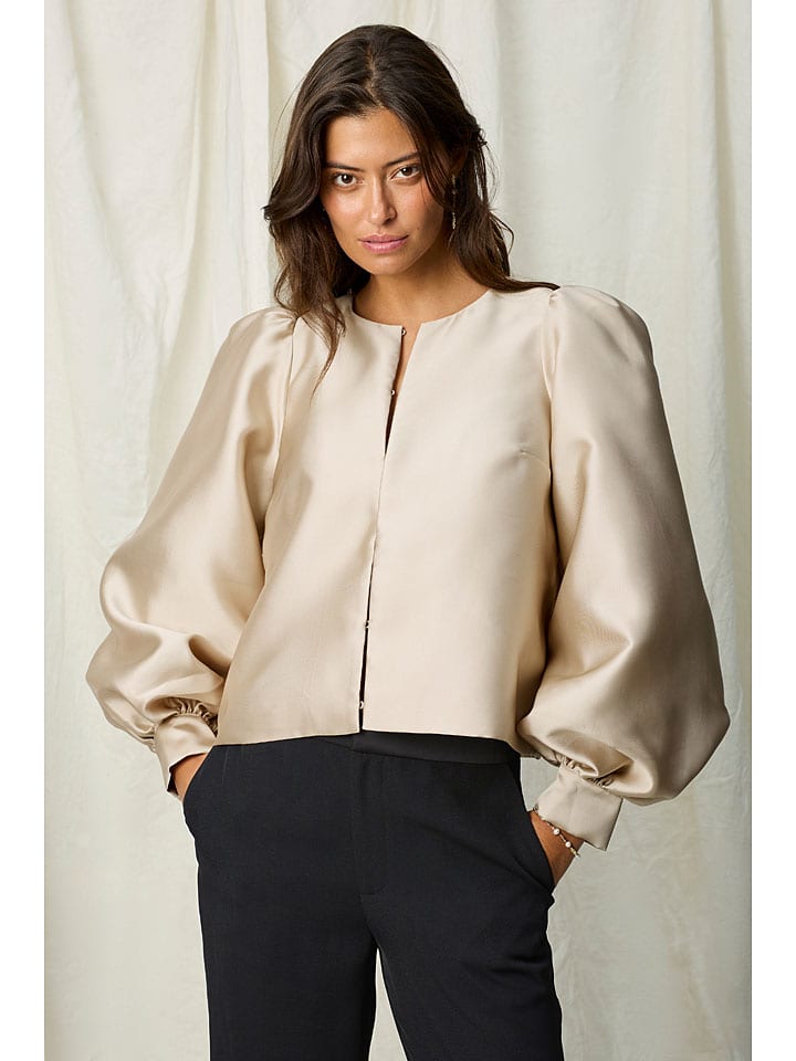 Joelle Beige 406865 Bluse in Beige - 2