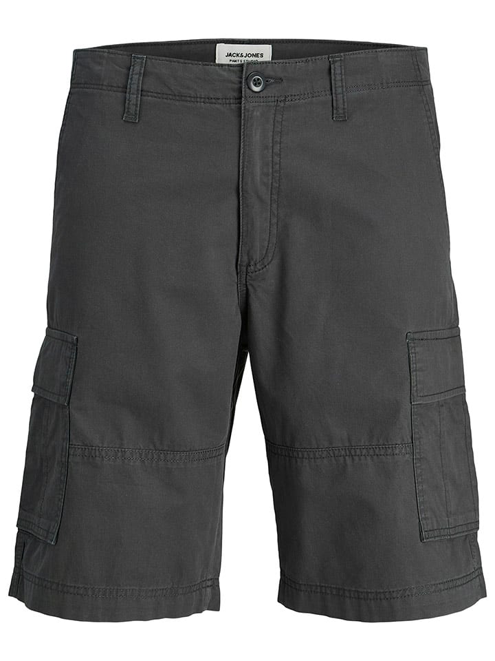 Kraťasy Jack & Jones Anthrazit 8710850 Cargobermudas in Anthrazit - 1