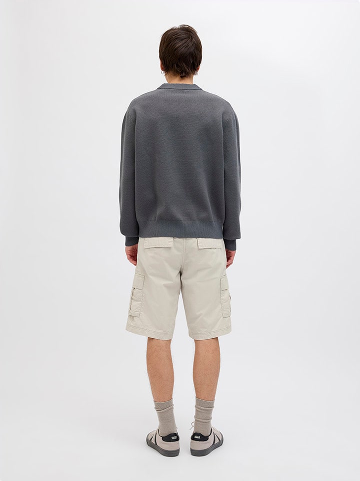 Kraťasy Jack & Jones Creme 2986952 Cargobermudas in Creme - 2