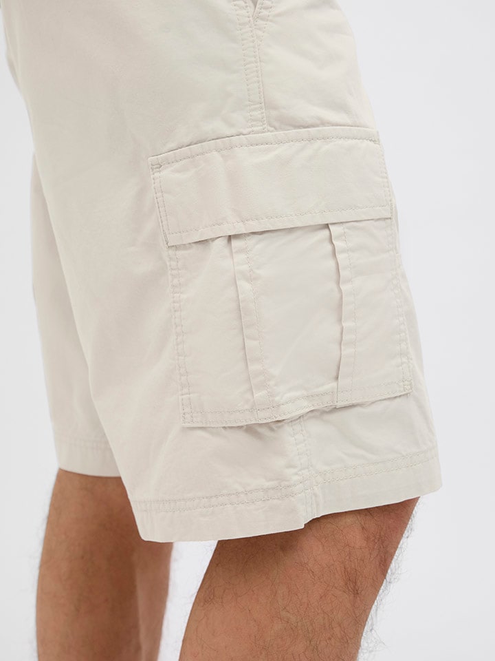 Kraťasy Jack & Jones Creme 2986952 Cargobermudas in Creme - 4