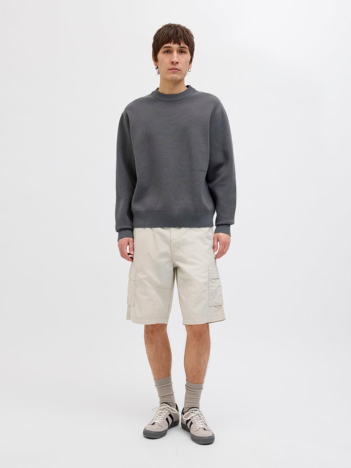 Kraťasy Jack & Jones Creme 2986952 Cargobermudas in Creme - 5
