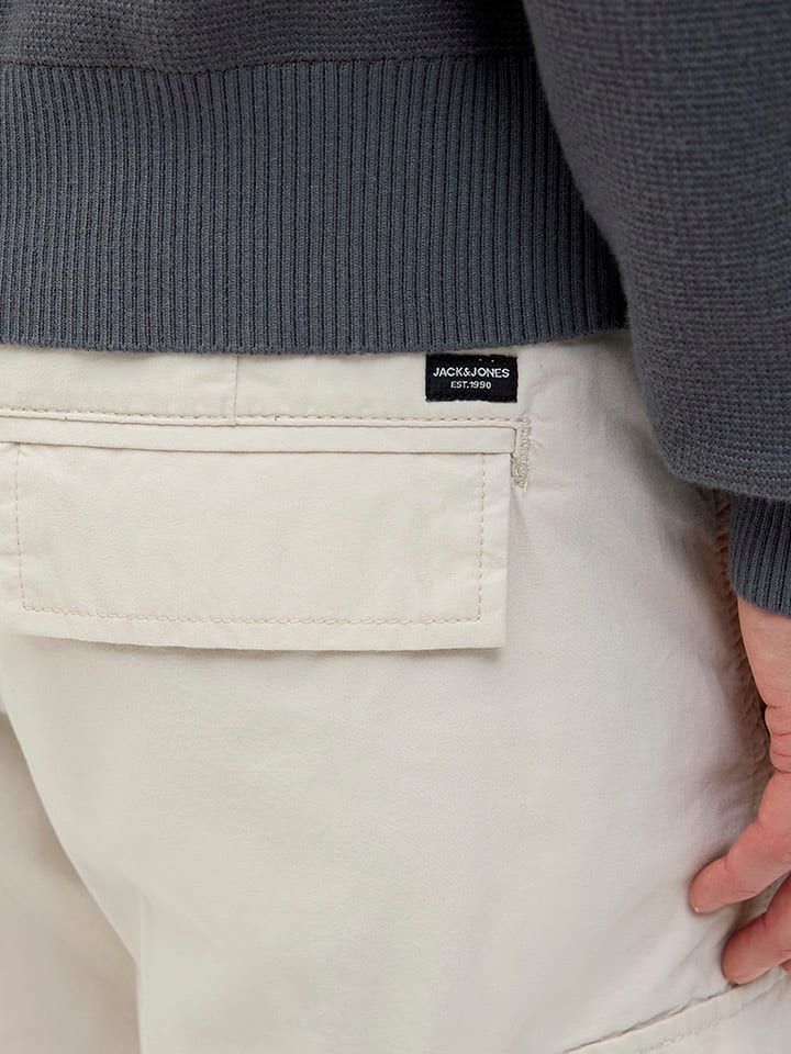 Kraťasy Jack & Jones Creme 2986952 Cargobermudas in Creme - 6
