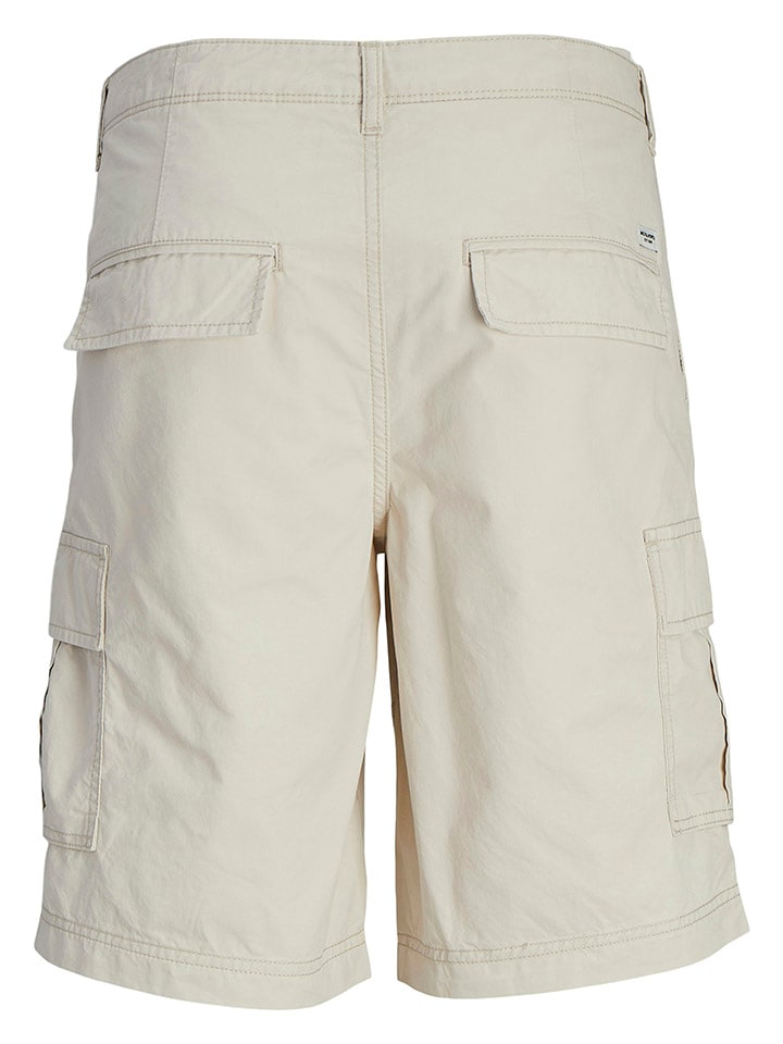 Kraťasy Jack & Jones Creme 2986952 Cargobermudas in Creme - 8
