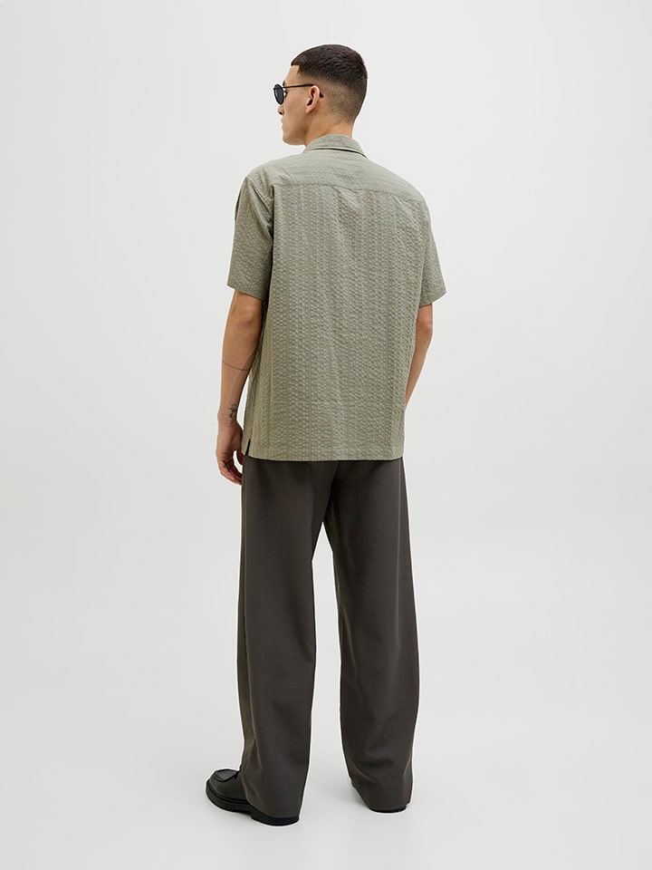 Košeľa Jack & Jones Khaki 121386 Hemd - Regular fit - in Khaki - 2