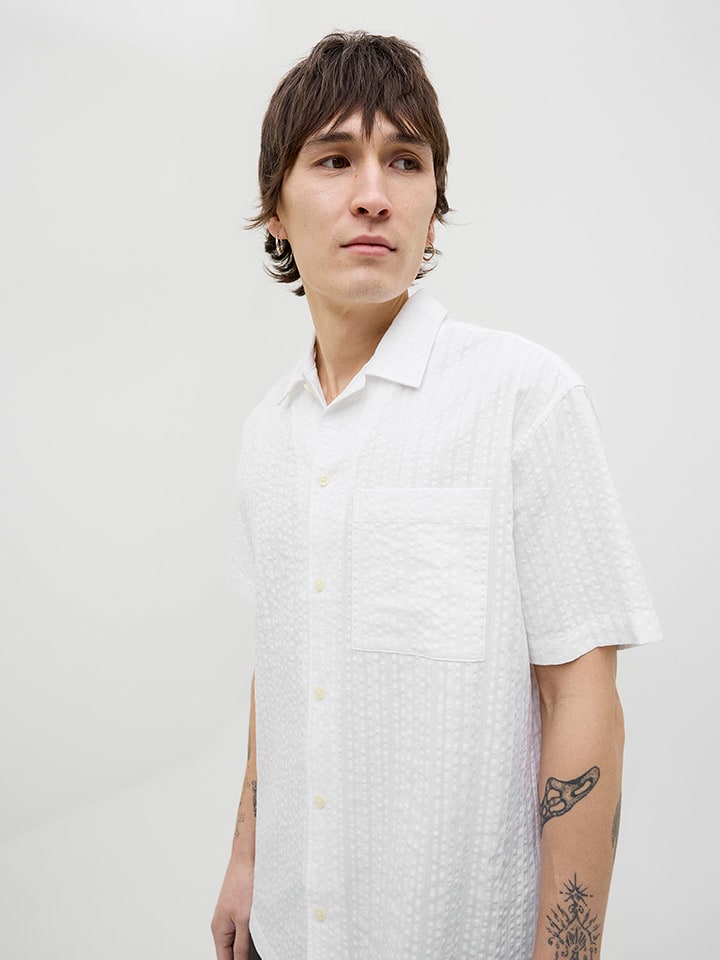 Košeľa Jack & Jones Weiß 7736726 Hemd - Regular fit - in Weiß - 4