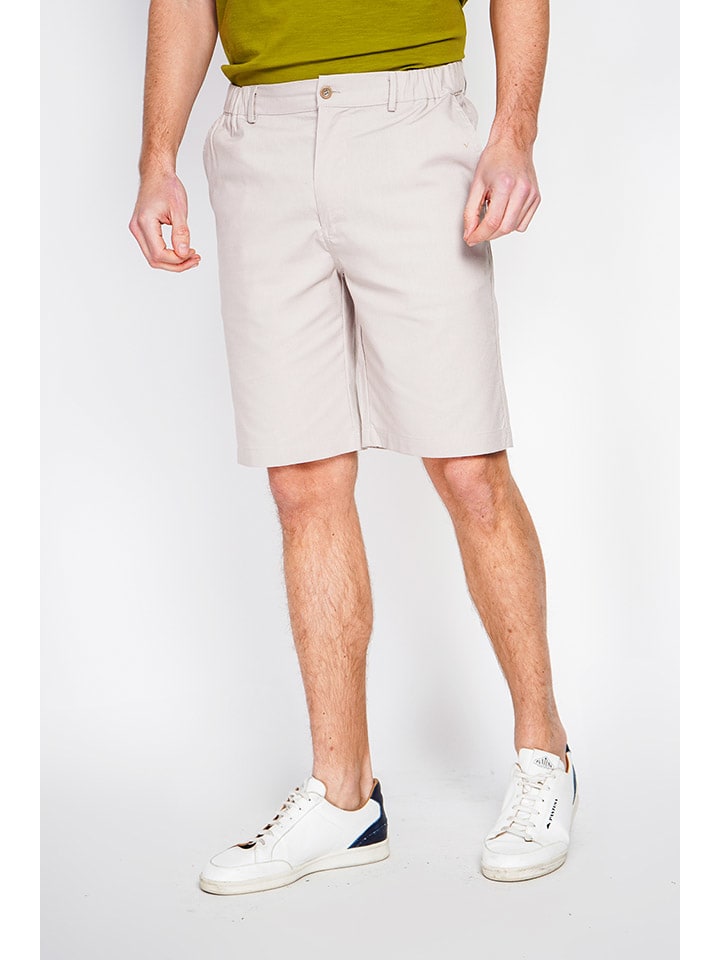 Kraťasy Secret du Lin Creme 5326591 Bermudas in Creme - 5