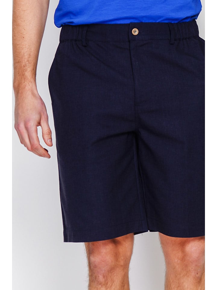 Kraťasy Secret du Lin Dunkelblau 8780915 Bermudas in Dunkelblau - 3