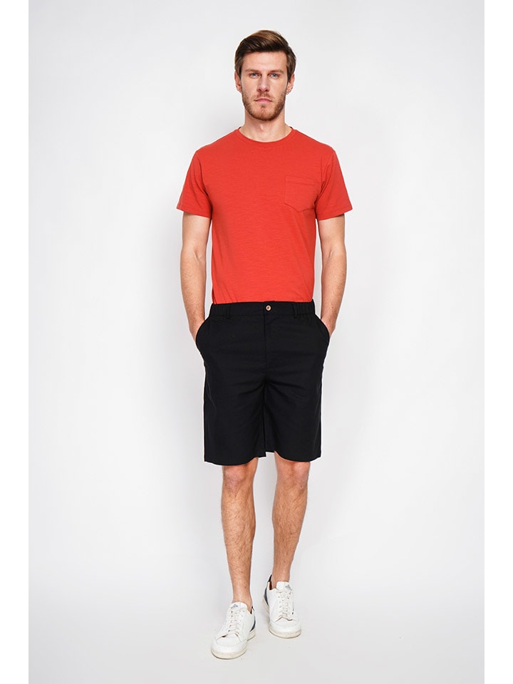 Kraťasy Secret du Lin Schwarz 6342903 Bermudas in Schwarz - 5