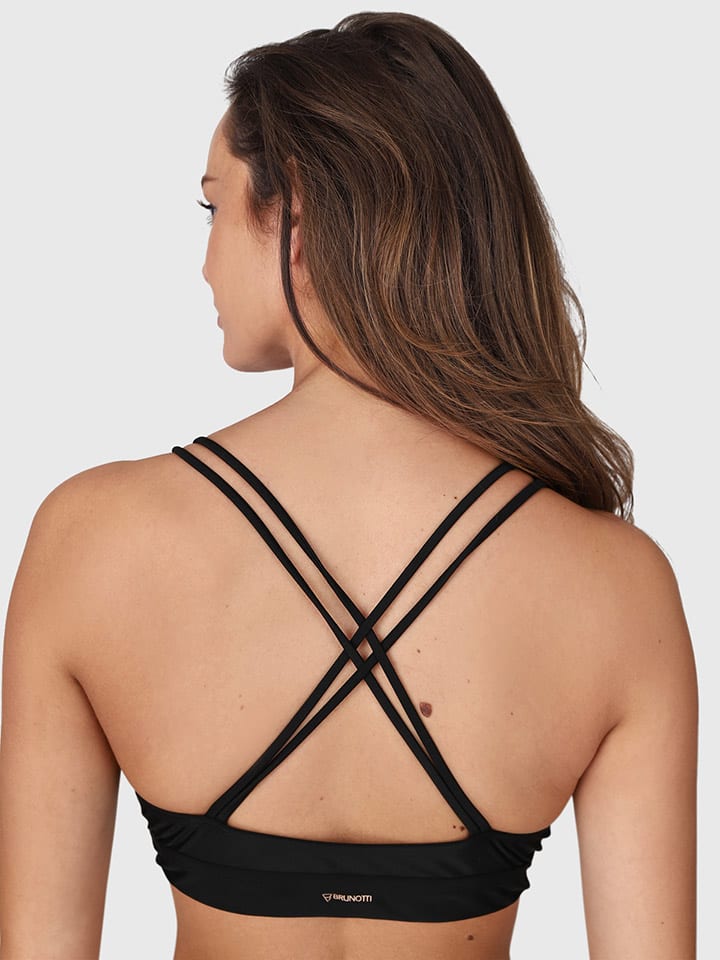 Plavky vrchný diel Brunotti Schwarz 6129483 Bikini-Oberteil "Delphinia" in Schwarz - 2