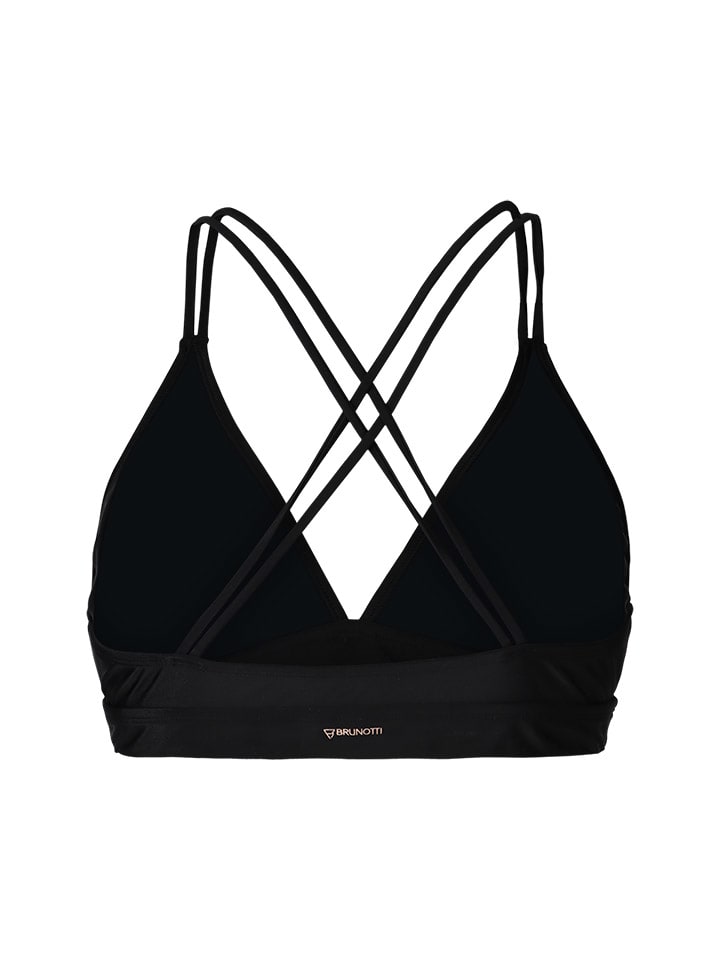 Plavky vrchný diel Brunotti Schwarz 6129483 Bikini-Oberteil "Delphinia" in Schwarz - 4