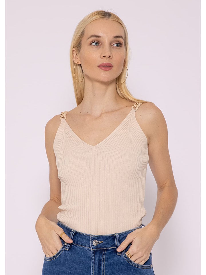 SASSYCLASSY Beige 5157858 Top in Beige - 3