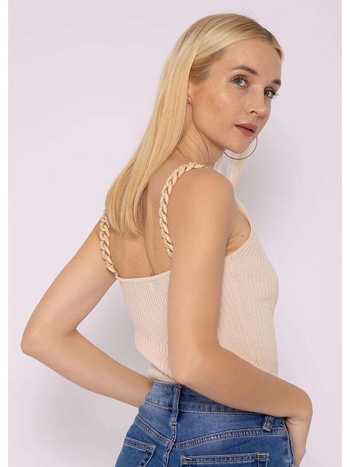 SASSYCLASSY Beige 5157858 Top in Beige - 6