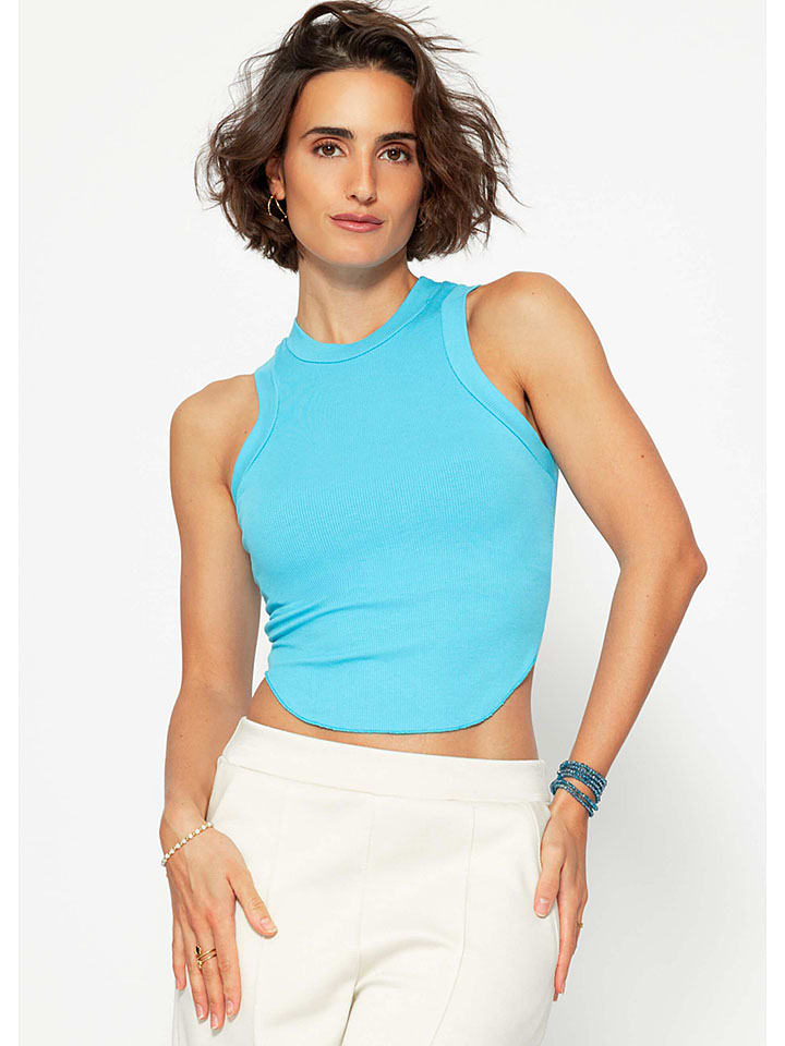 SASSYCLASSY Türkis 909860 Top in Türkis - 3