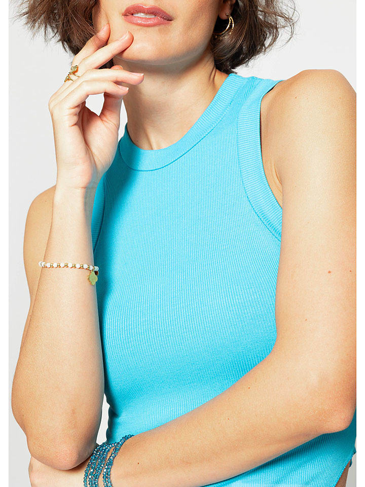 SASSYCLASSY Türkis 909860 Top in Türkis - 5
