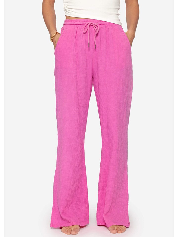 Nohavice SASSYCLASSY Pink 4421543 Hose in Pink - 3