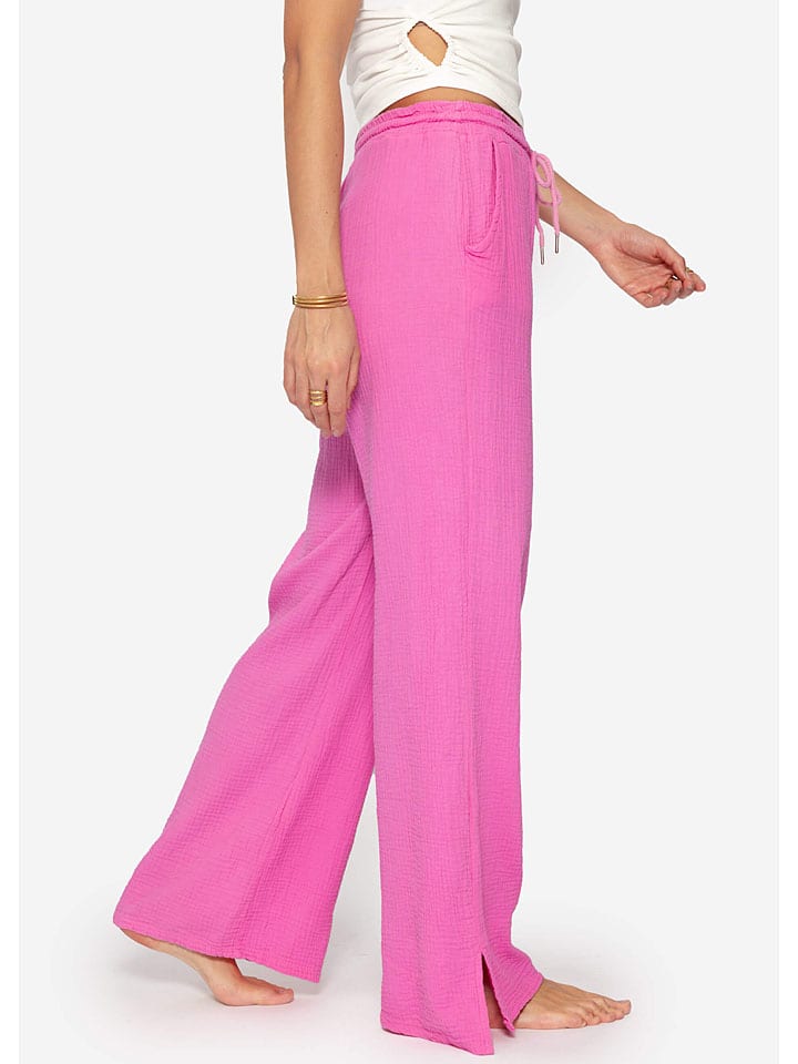 Nohavice SASSYCLASSY Pink 4421543 Hose in Pink - 4