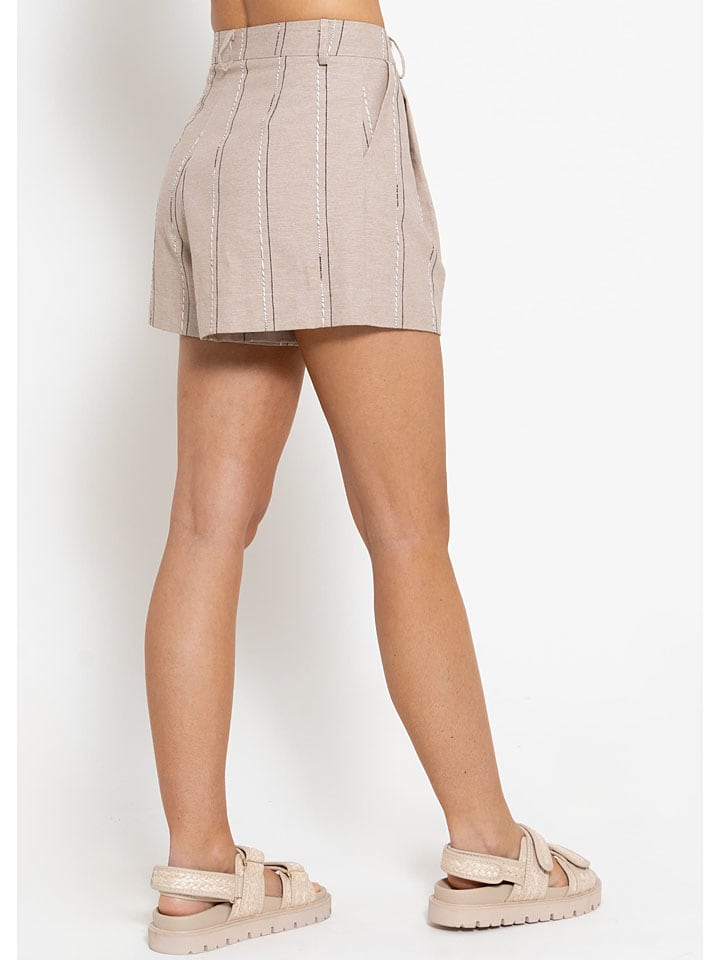 Kraťasy SASSYCLASSY Taupe 4670147 Shorts in Taupe - 6