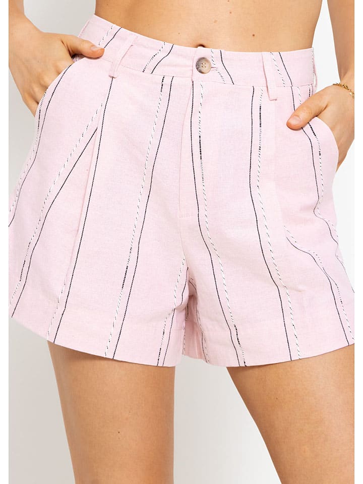 Kraťasy SASSYCLASSY Rosa 4315369 Shorts in Rosa - 3