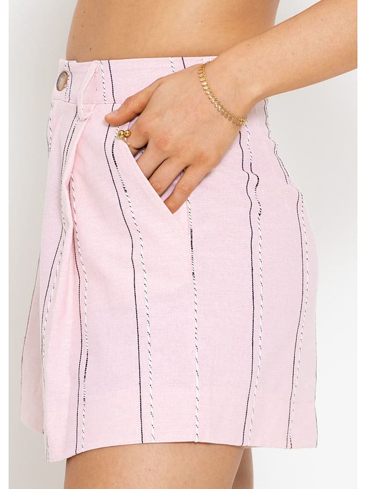 Kraťasy SASSYCLASSY Rosa 4315369 Shorts in Rosa - 5