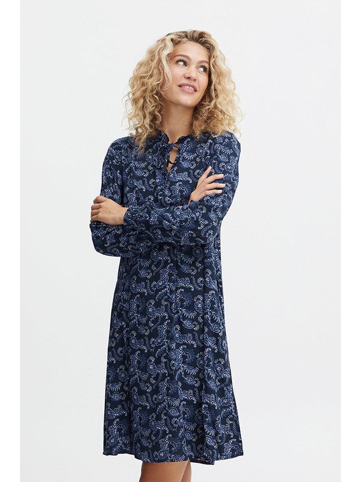Šaty b.young Dunkelblau 447311 Kleid in Dunkelblau - 2