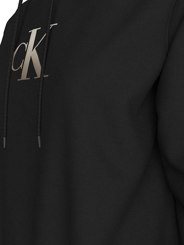 Mikina Calvin Klein Schwarz 985095 Hoodie in Schwarz - 4