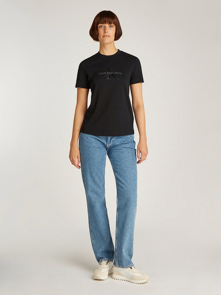 Tričko CALVIN KLEIN JEANS Schwarz 3331135 Shirt in Schwarz - 1