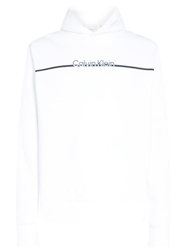 Mikina Calvin Klein Weiß 9670688 Hoodie in Weiß - 3